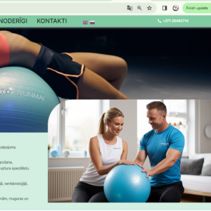 www.sportmed.lv web lapu izstrāde